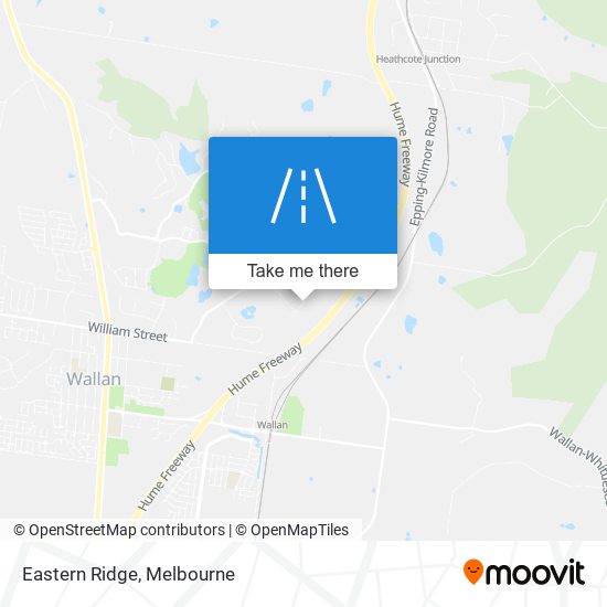 Eastern Ridge map