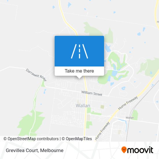 Grevillea Court map