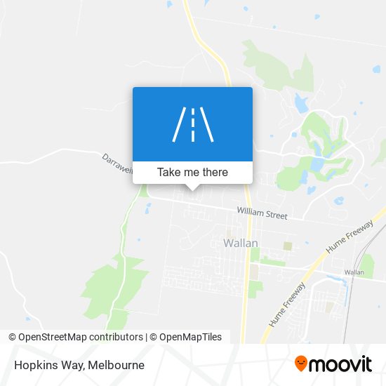 Hopkins Way map