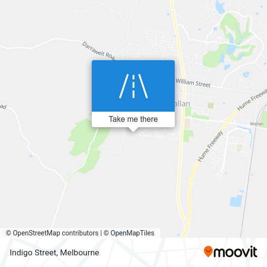 Indigo Street map