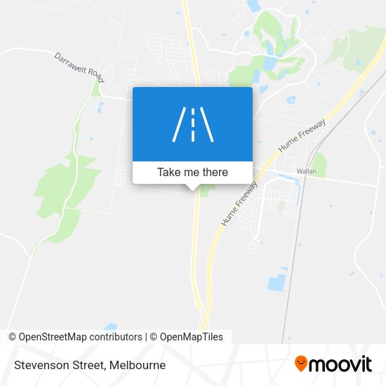 Stevenson Street map