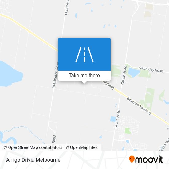 Arrigo Drive map
