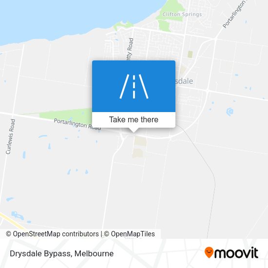 Drysdale Bypass map