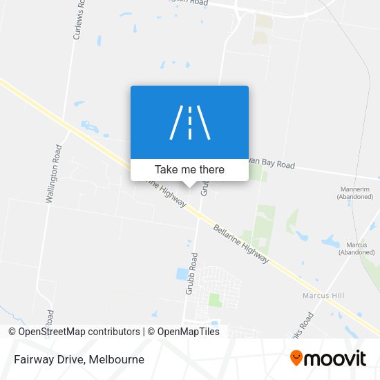 Fairway Drive map