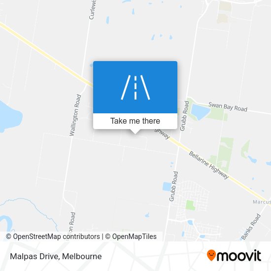 Malpas Drive map