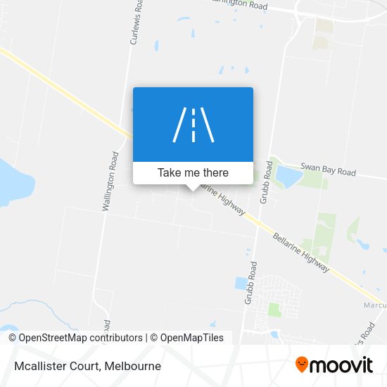 Mcallister Court map