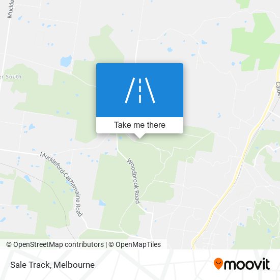 Sale Track map