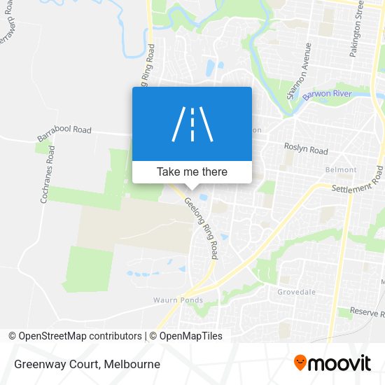 Greenway Court map