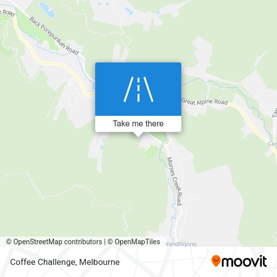 Coffee Challenge map