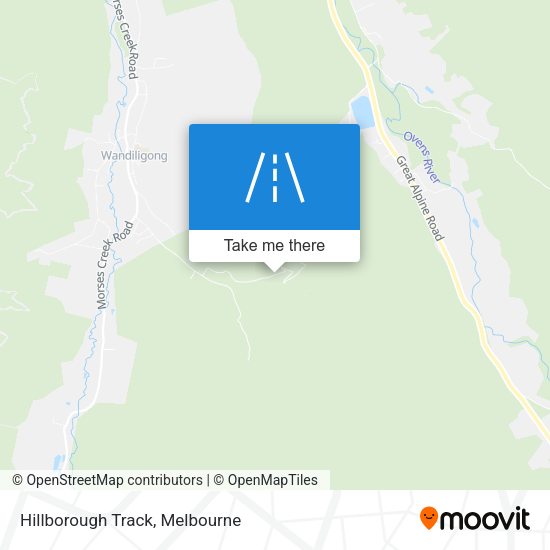 Hillborough Track map