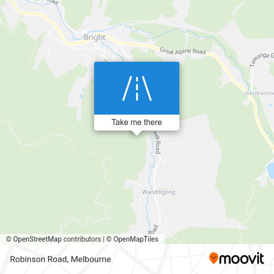 Robinson Road map