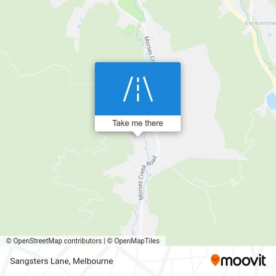 Sangsters Lane map