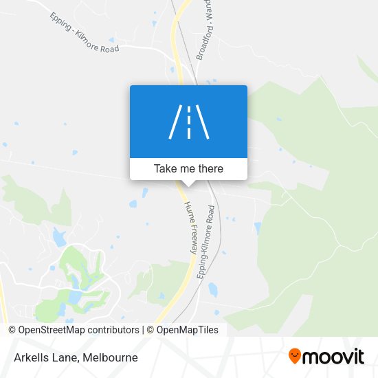 Arkells Lane map