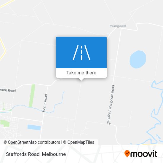 Staffords Road map