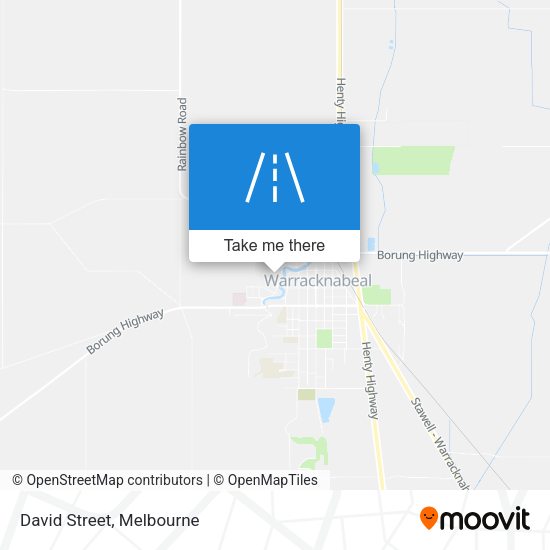 David Street map