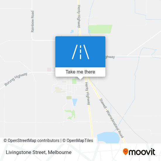 Livingstone Street map
