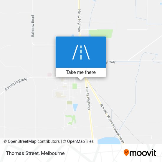 Thomas Street map