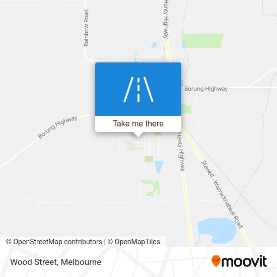 Wood Street map
