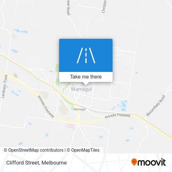 Clifford Street map