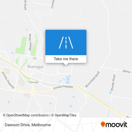 Dawson Drive map