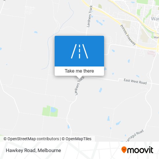 Hawkey Road map