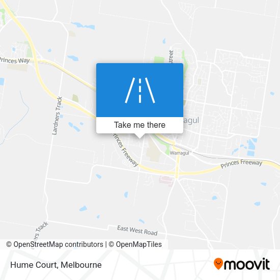 Hume Court map