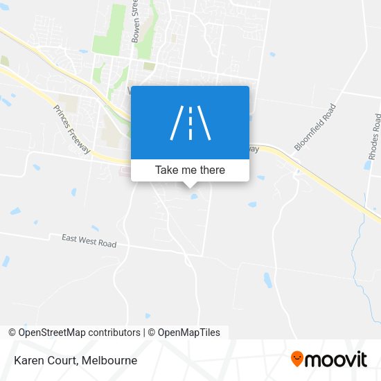 Karen Court map
