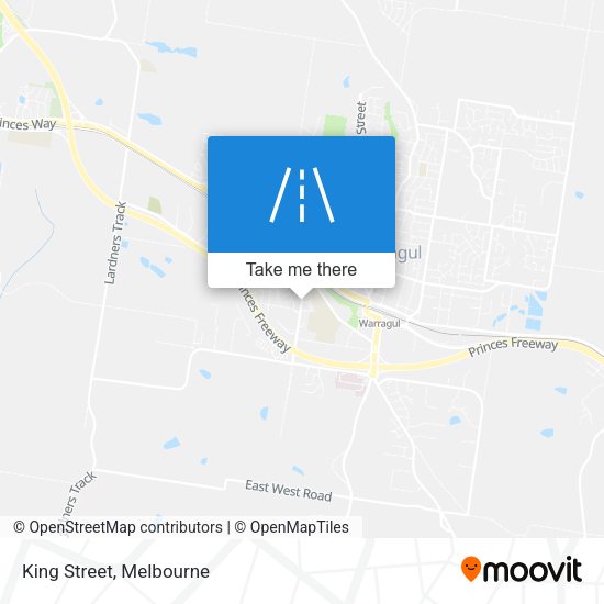 King Street map