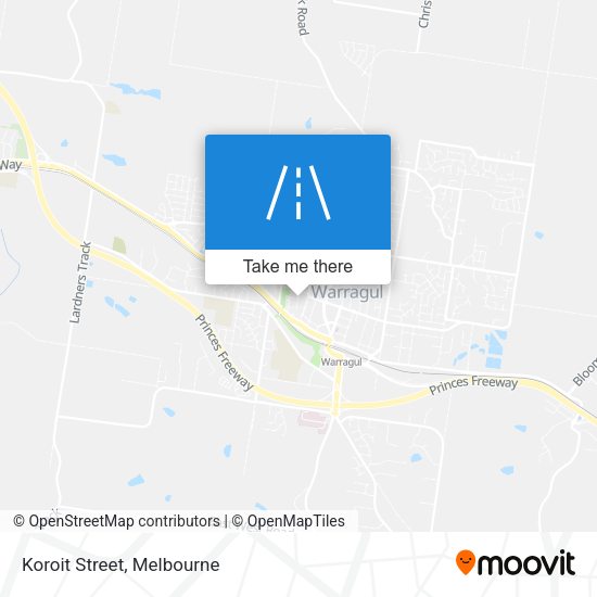 Koroit Street map