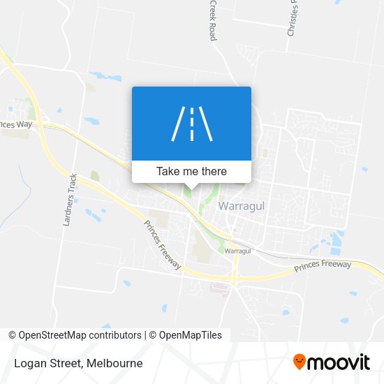 Logan Street map