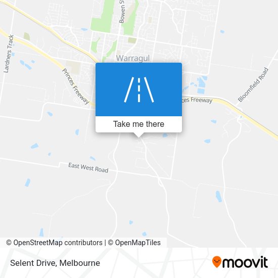 Selent Drive map