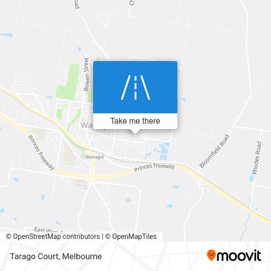 Tarago Court map