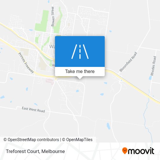 Treforest Court map