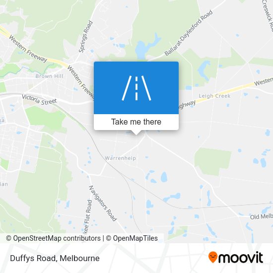 Duffys Road map