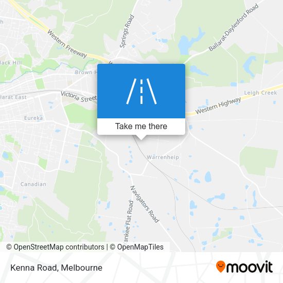 Kenna Road map