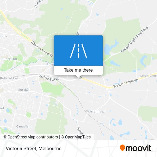 Victoria Street map