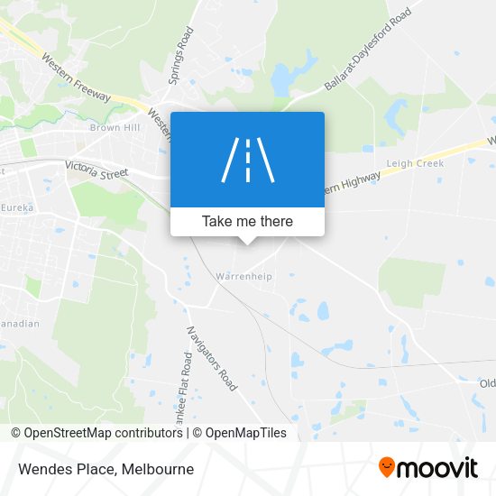 Wendes Place map