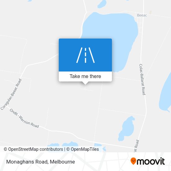 Monaghans Road map