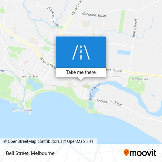 Bell Street map