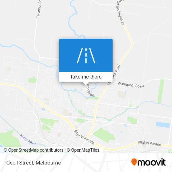 Cecil Street map