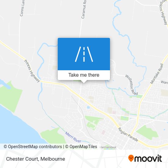 Chester Court map