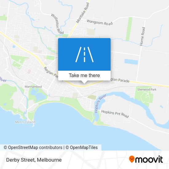 Derby Street map