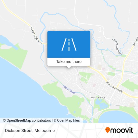 Dickson Street map