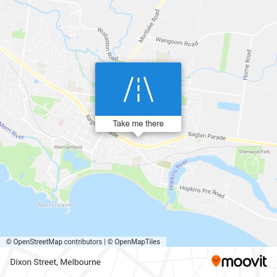 Dixon Street map