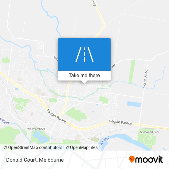 Donald Court map