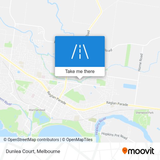 Dunlea Court map