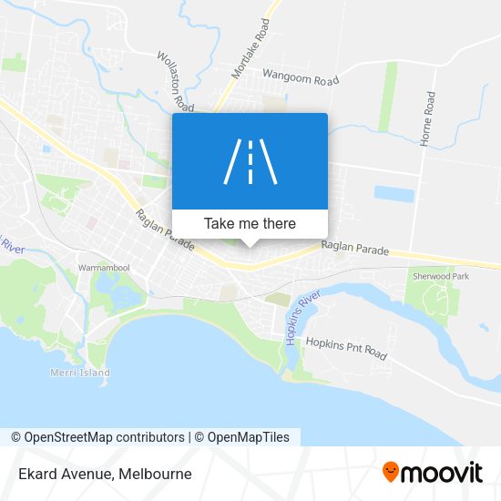Ekard Avenue map