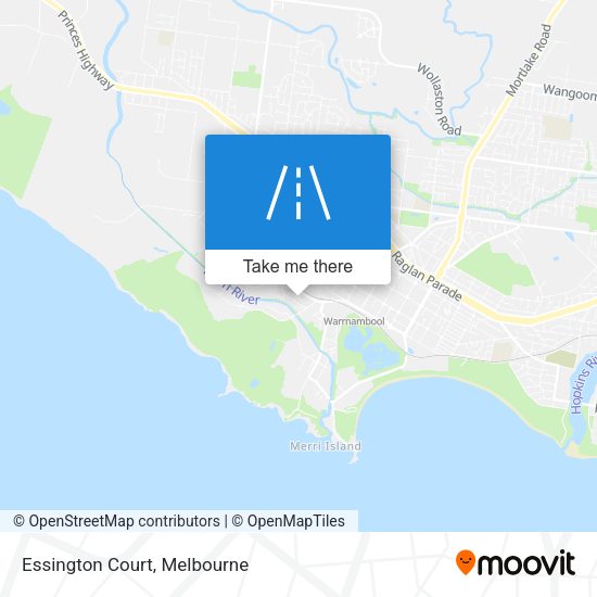 Essington Court map