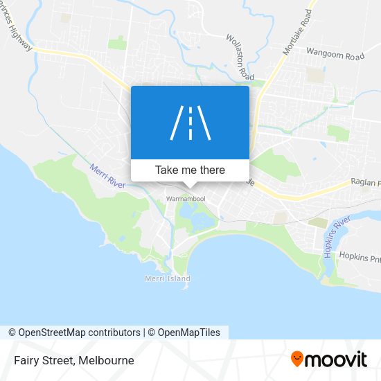Fairy Street map