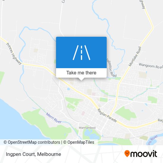 Ingpen Court map